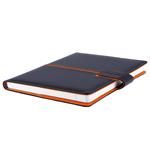 Diár MAGNETIC týždenný špeciál A5 2025 - čierna/oranžová