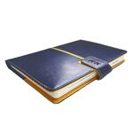 Diár MAGNETIC týždenný špeciál A5 2026 - tmavo modrá/žltá