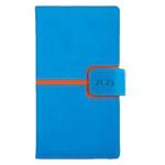 Diár MAGNETIC týždenný vreckový 2025 český - modrá/oranžová