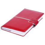 Diár MAGNETIC týždenný vreckový 2025 slovenský - červená/biela