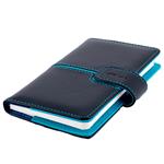 Diár MAGNETIC týždenný vreckový 2025 slovenský - čierna/tyrkysová