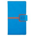 Diár MAGNETIC týždenný vreckový 2026 český - modrá/oranžová