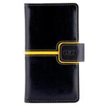 Diár MAGNETIC týždenný vreckový 2027 český - čierna/žltá