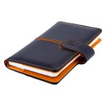 Diár MAGNETIC týždenný vreckový 2027 polský - čierna/oranžová