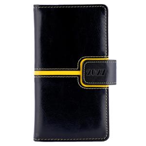 Diár MAGNETIC týždenný vreckový 2027 polský - čierna/žltá