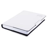 Diár METALIC denný B6 2026 - biela