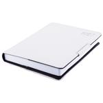 Diár METALIC denný B6 2027 polský - biela