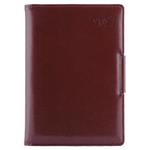 Diár METALIC denný B6 2027 polský - hnedá