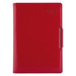 Diár METALIC týždenný A5 2027 slovenský - červená