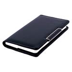 Diár METALIC týždenný vreckový 2027 polský - čierna