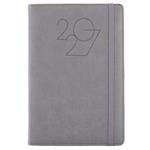 Diár POLY denný A5 2027 slovenský - sivá