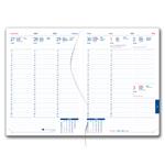 Diár POLY týždenný A5 2026 polský - tmavo zelená