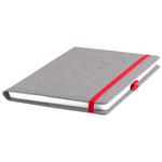 Diár POLY týždenný A5 2026 slovenský slovenský - sivá/červená gumička