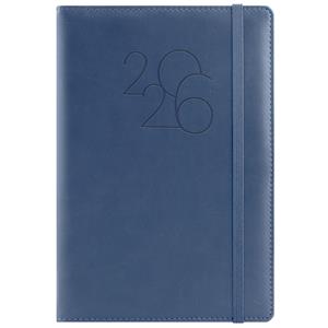 Diár POLY týždenný A5 2026 slovenský - tmavo modrá