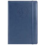 Diár POLY týždenný A5 2027 český - tmavo modrá