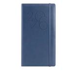 Diár POLY týždenný vreckový 2026 polský - tmavo modrá