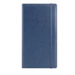 Diár POLY týždenný vreckový 2027 polský - tmavo modrá