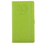 Diár POLY týždenný vreckový 2027 slovenský - svetlo zelená