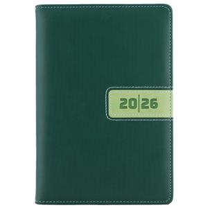 Diár RIGA denný A5 2026 český - zelená