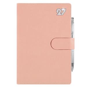 Diár SPLIT CRYSTAL týždenný B6 2027 - svetlo ružová