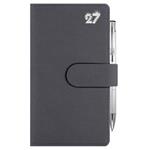 Diár SPLIT CRYSTAL týždenný vreckový 2027 český - sivá