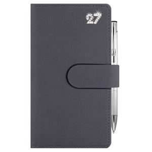 Diár SPLIT CRYSTAL týždenný vreckový 2027 polský - sivá