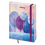 Diár týždenný A5 2026 Vario - Eden s gumičkou