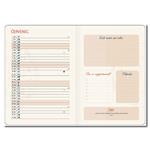 Diár týždenný B6 2026 Lunárny diár Dream s gumičkou