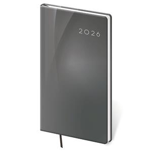 Diár týždenný vreckový 2026 Vario - Grey Design