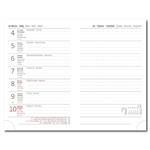 Diár týždenný vreckový 2026 Vario - Matragi Red s gumičkou