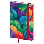 Diár týždenný vreckový 2026 Vario - Tropical s gumičkou