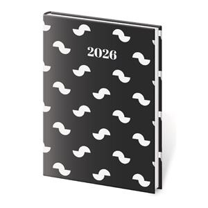 Diár týždenný vreckový A7 2026 Vario - Lyra Eclipse