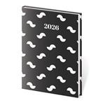 Diár týždenný vreckový A7 2026 Vario - Lyra Eclipse