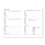 Diár týždenný vreckový A7 2026 Vario - Lyra Hibiscus