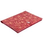 GEP DESIGN konferenčné dosky v darčekovej krabičke bordó - kvety s čistým blokom