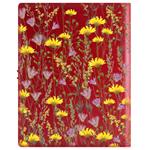 GEP DESIGN konferenčné dosky v darčekovej krabičke bordó - Lúka s linkovaným blokom