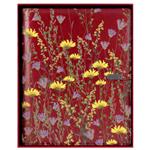 GEP DESIGN konferenčné dosky v darčekovej krabičke bordó - Lúka so štvorčekovým blokom blokom