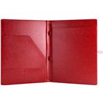 GEP DESIGN konferenčné dosky v darčekovej krabičke bordó - Lúka so štvorčekovým blokom blokom