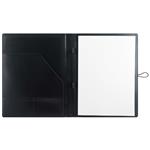 GEP DESIGN konferenčné dosky v darčekovej krabičke čiernej - kvety s bodkovaným blokom - recyklovaná koženka