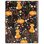 GEP DESIGN konferenčné dosky v darčekovej krabičke čiernej - Líška s čistým blokom - recyklovaná koženka