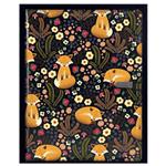 GEP DESIGN konferenčné dosky v darčekovej krabičke čiernej - Líška so štvorčekovým blokom blokom