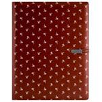 GEP DESIGN konferenčné dosky v darčekovej krabičke hnedej - Biely kvet s čistým blokom