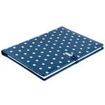 GEP DESIGN konferenčné dosky v darčekovej krabičke modrej - bodky s bodkovaným blokom
