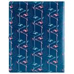 GEP DESIGN konferenčné dosky v darčekovej krabičke modrej - Flamingo so štvorčekovým blokom blokom