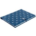 GEP DESIGN konferenčné dosky v darčekovej krabičke modrej - námorník - kotvy s bodkovaným blokom