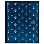 GEP DESIGN konferenčné dosky v darčekovej krabičke modrej - námorník - kotvy s čistým blokom