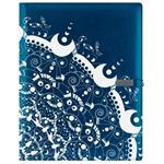 GEP DESIGN konferenčné dosky v darčekovej krabičke modrej - ornament so štvorčekovým blokom blokom