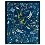 GEP DESIGN konferenčné dosky v darčekovej krabičke modrej - vážky so štvorčekovým blokom blokom