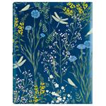 GEP DESIGN konferenčné dosky v darčekovej krabičke modrej - vážky so štvorčekovým blokom blokom