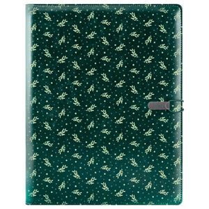 GEP DESIGN konferenčné dosky v darčekovej krabičke zelenej - Vetvičky s bodkovaným blokom